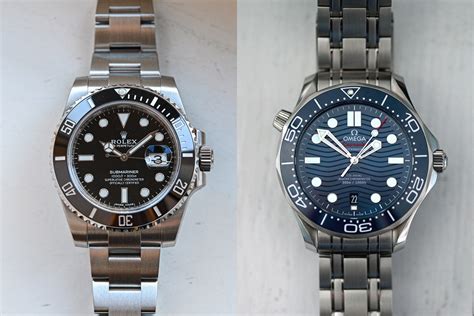 omega master chronometer vs rolex submariner|rolex vs omega seamaster 300m.